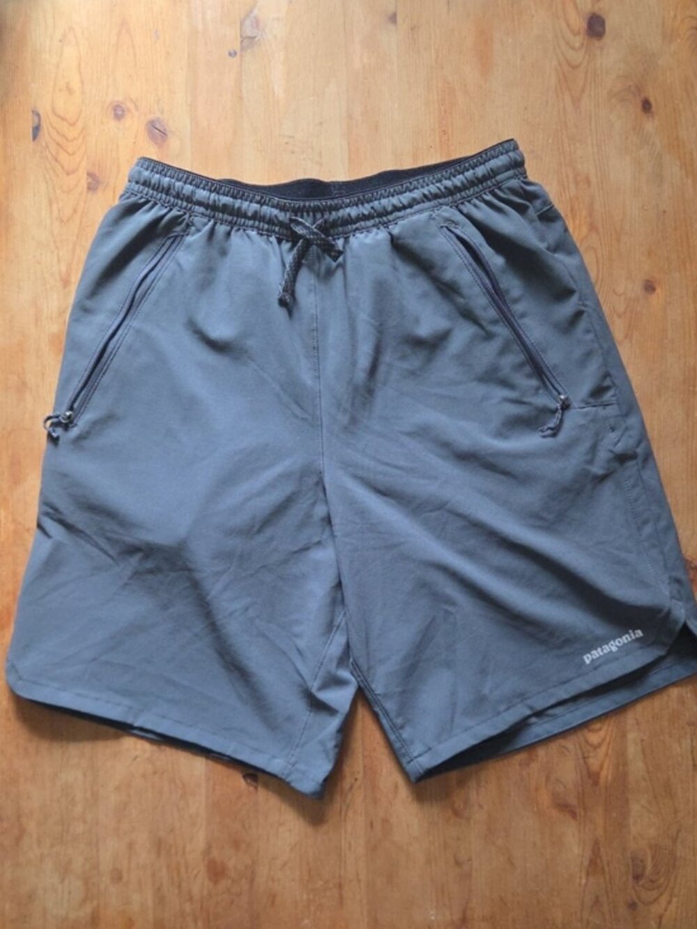 Patagonia Men's Nine Trails 8" Shorts Style 56701 Forge Grey Size XS Gorpcore
